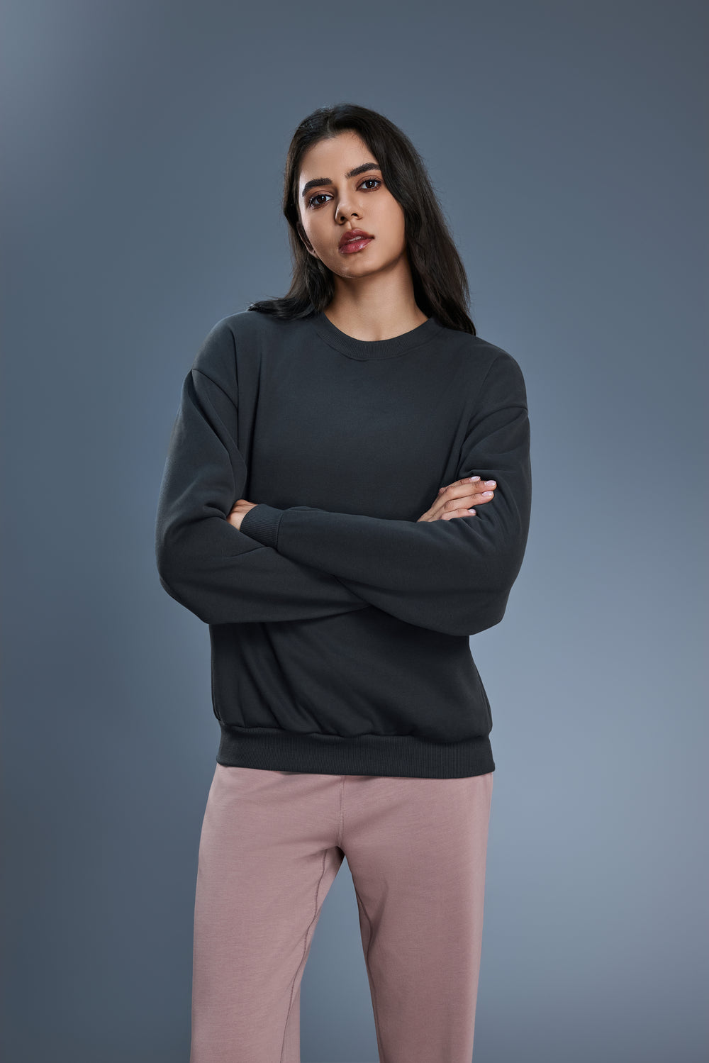 Warm & Buttery Soft Fleece Sweater With Adjustable Sleeves - For Cold Climate