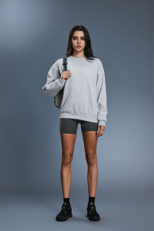 Warm & Buttery Soft Fleece Sweater With Adjustable Sleeves - For Cold Climate