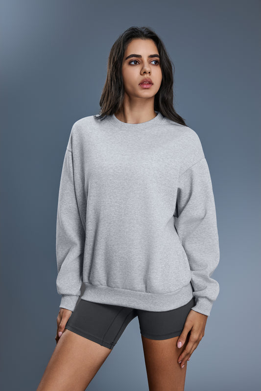 Warm & Buttery Soft Fleece Sweater With Adjustable Sleeves - For Cold Climate