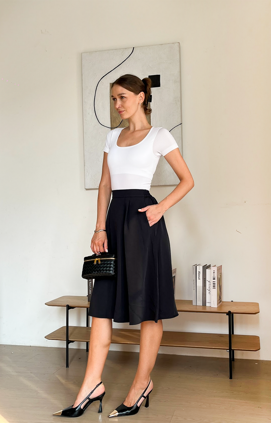 Cooling, Breathable & Stretchable Sass Skirt With Pockets & Stretchable Waistband