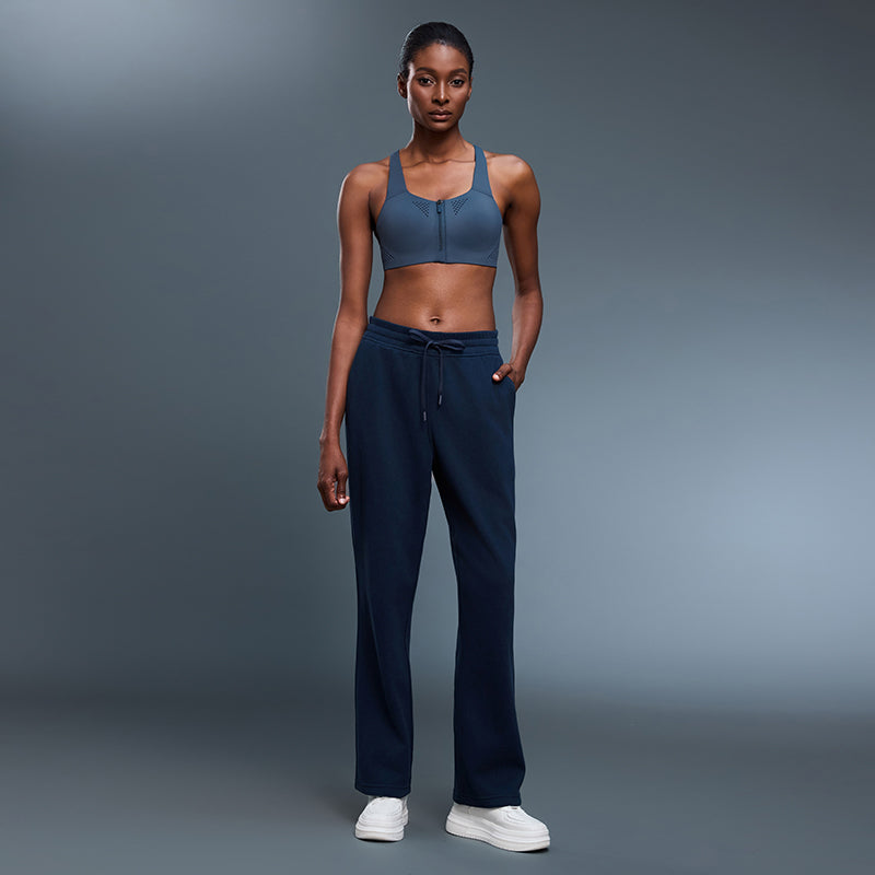 Buy 1, Get 1 Free - High Impact Seamless Redefine Sports Bra With Adjustable Straps & Moulded Cups With Front Zip