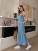 Cooling & Wrinkle-Free Everywhere Denim Dress With Pockets