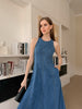 Cooling & Wrinkle-Free Everywhere Denim Dress With Pockets