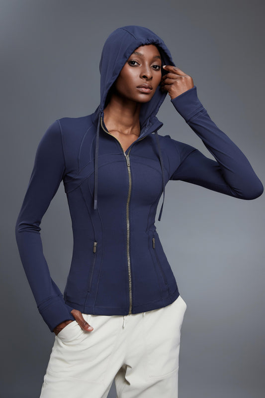 Buttery Soft Peak Jacket With Pockets & Hood