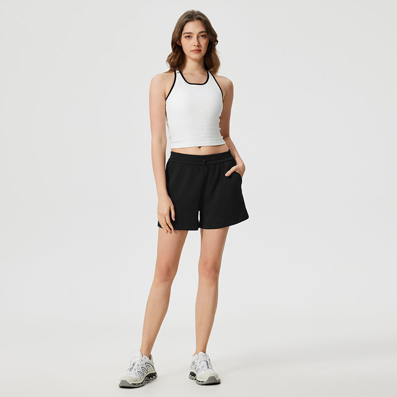 Wrinkle-Free, Cooling & Buttery Soft Blessed Shorts With Stretchable Waistband With Pockets