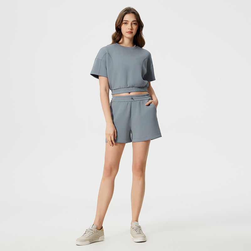 Wrinkle-Free, Cooling & Buttery Soft Blessed Shorts With Stretchable Waistband With Pockets