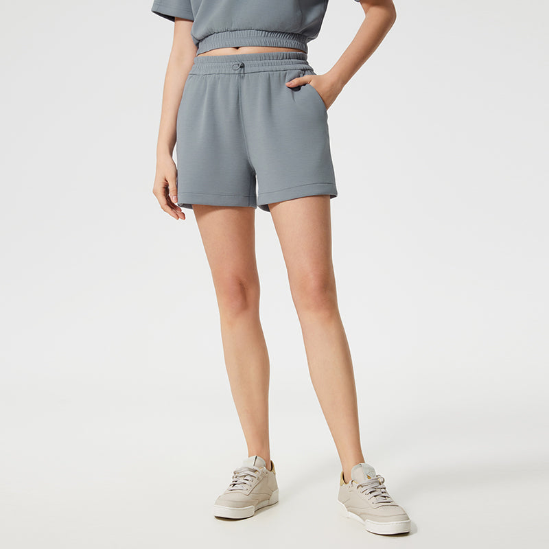 Wrinkle-Free, Cooling & Buttery Soft Blessed Shorts With Stretchable Waistband With Pockets