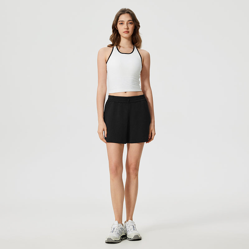 Wrinkle-Free, Cooling & Buttery Soft Blessed Shorts With Stretchable Waistband With Pockets