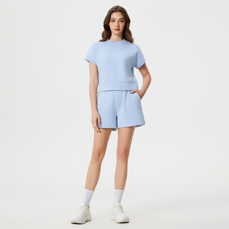Wrinkle-Free, Cooling & Buttery Soft Blessed Shorts With Stretchable Waistband With Pockets