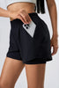 Buy 1, Get 1 Free - Cooling, Sweat-Wicking 4-Way Stretch Speed Shorts With Inner Tights