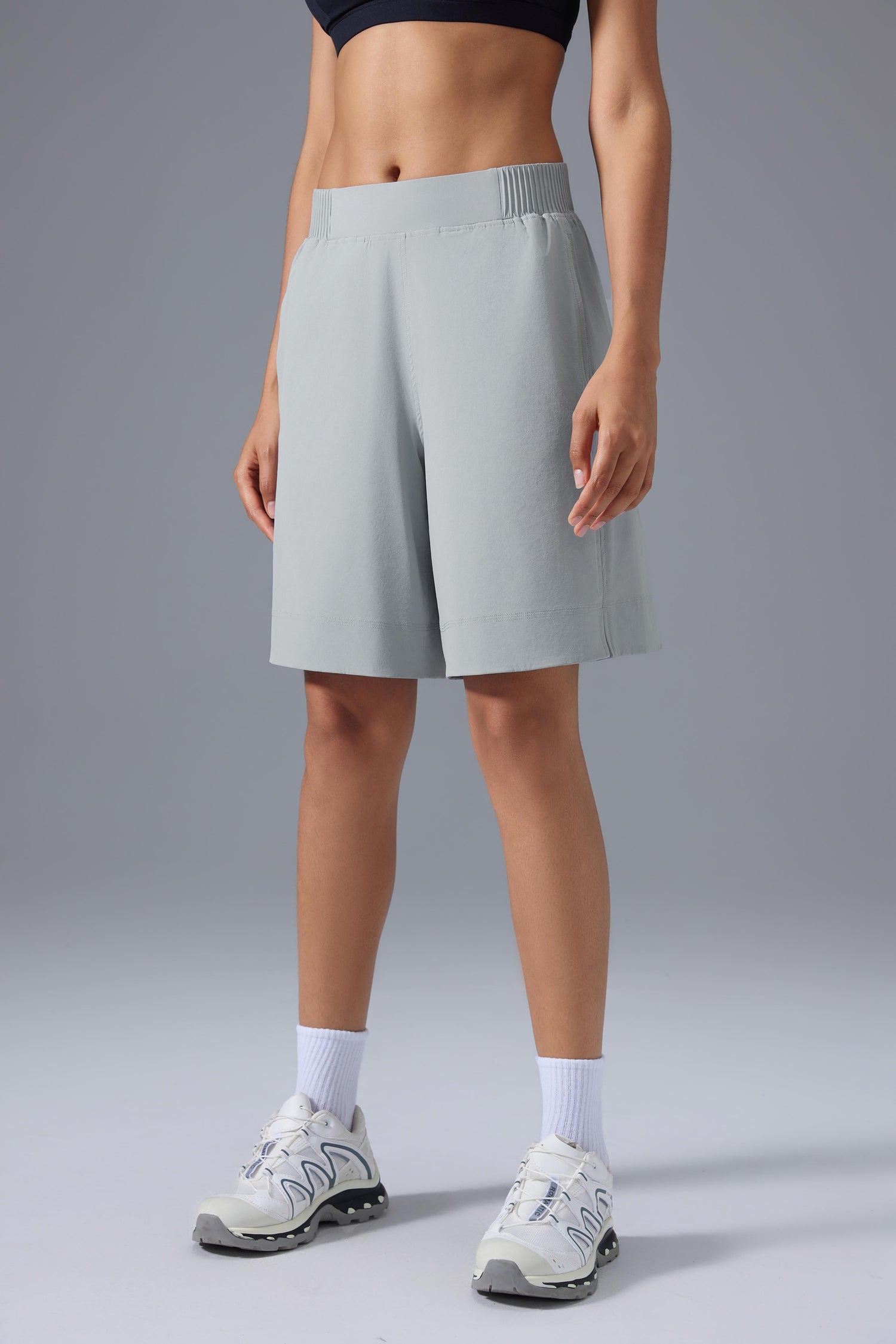 Cooling & Stretchable Wind Shorts With Pockets