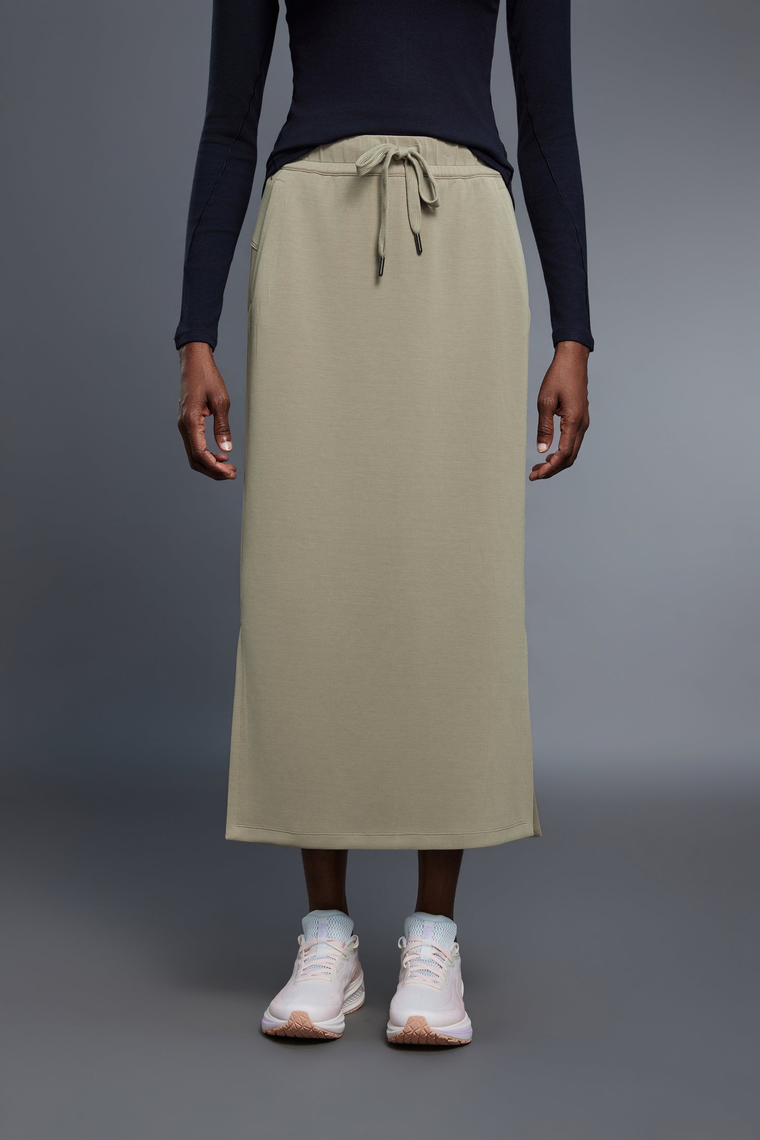 Cooling, Wrinkle-Free & Buttery Soft Posh Skirt With Pockets
