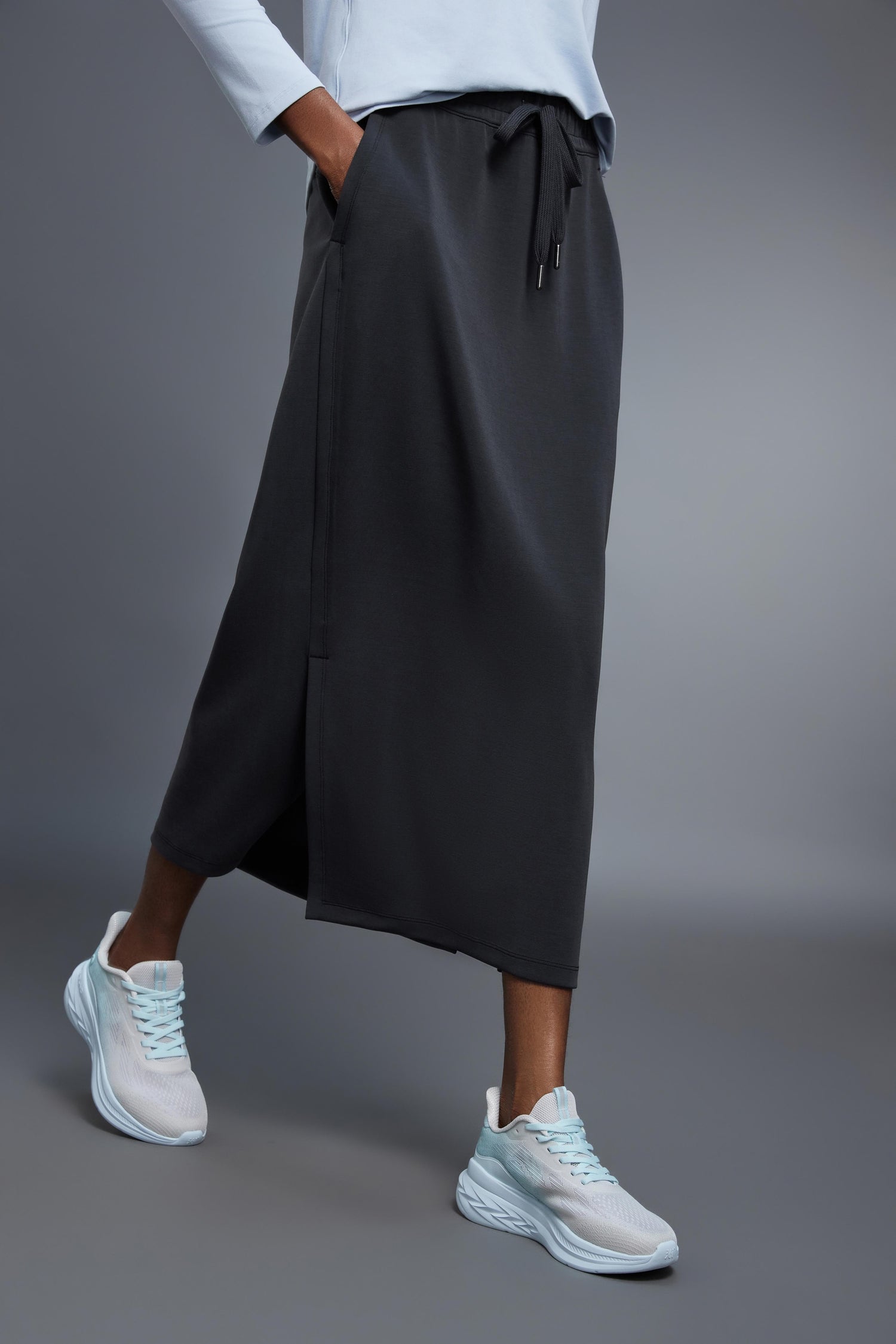 Cooling, Wrinkle-Free & Buttery Soft Posh Skirt With Pockets