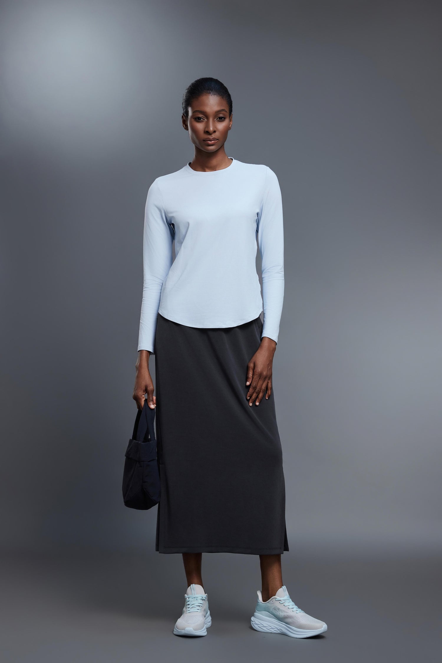Cooling, Wrinkle-Free & Buttery Soft Posh Skirt With Pockets