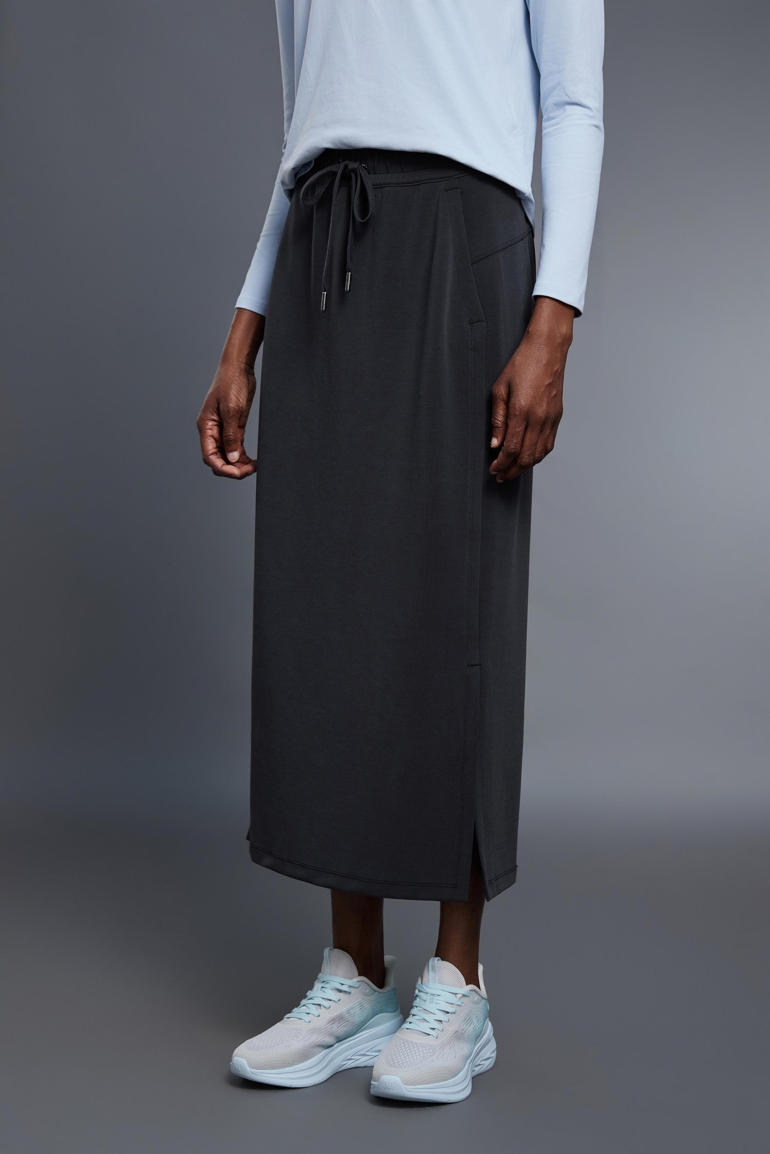 Cooling, Wrinkle-Free & Buttery Soft Posh Skirt With Pockets