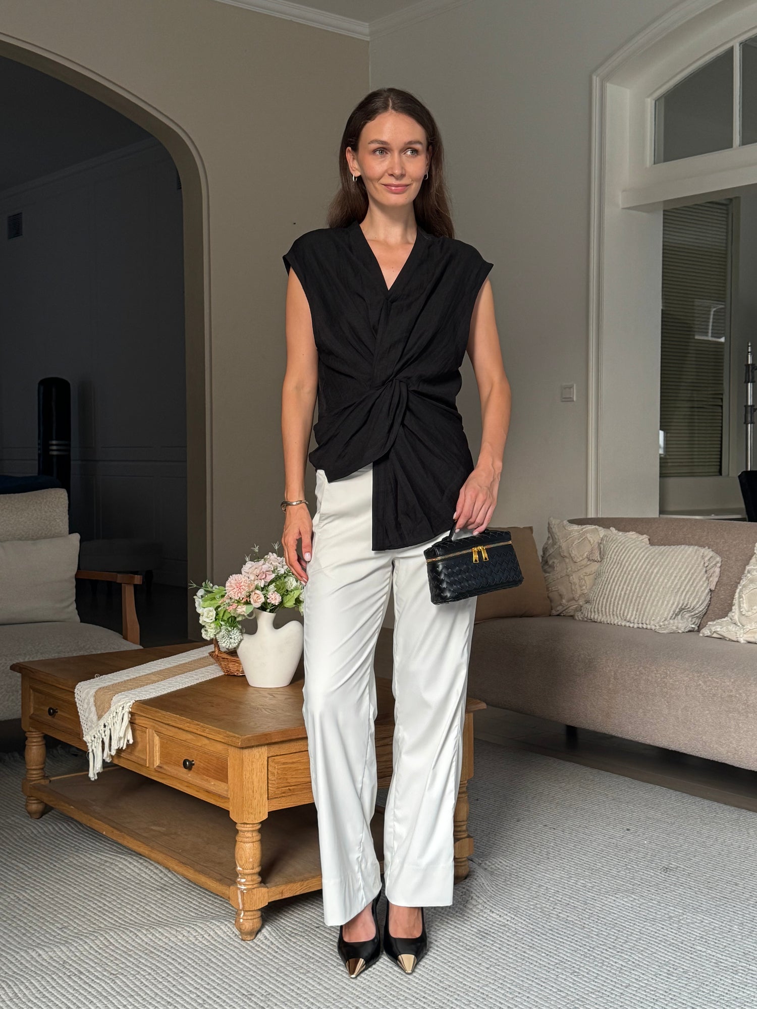 Cooling & Breathable Wrinkle-Free Twirl Top