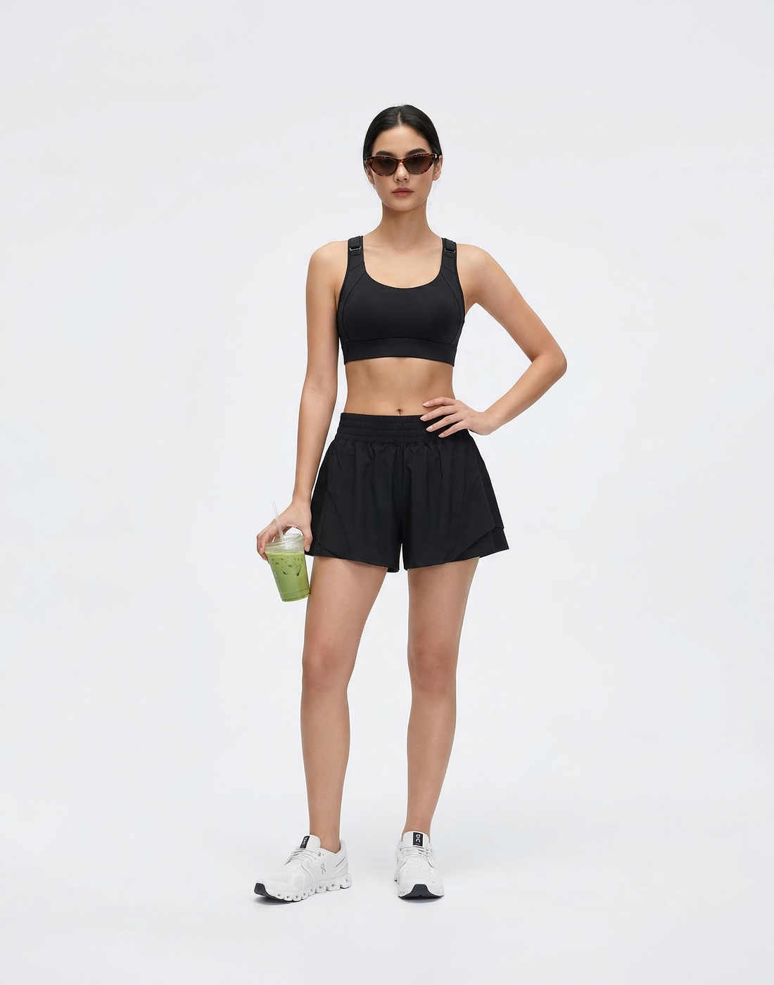 Buy 1, Get 1 Free- Adjustable High Impact Spirited Running Sports Bra With Moulded Cups & Clasps