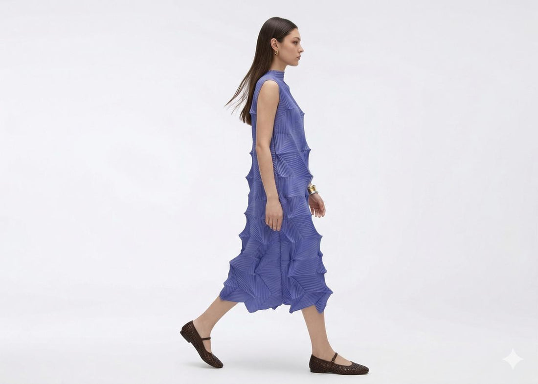 Wrinkle-Free & Cooling Free Size Diva Dress