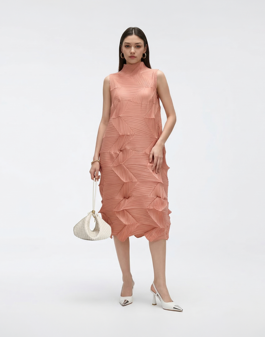 Wrinkle-Free & Cooling Free Size Diva Dress