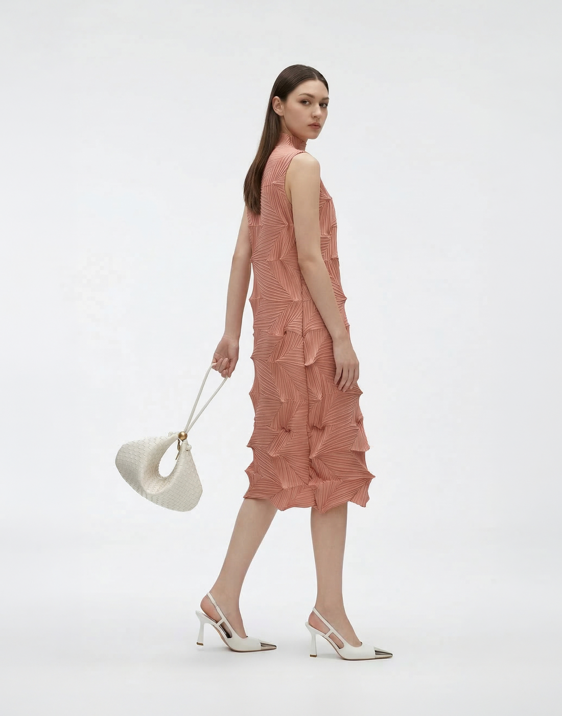 Wrinkle-Free & Cooling Free Size Diva Dress