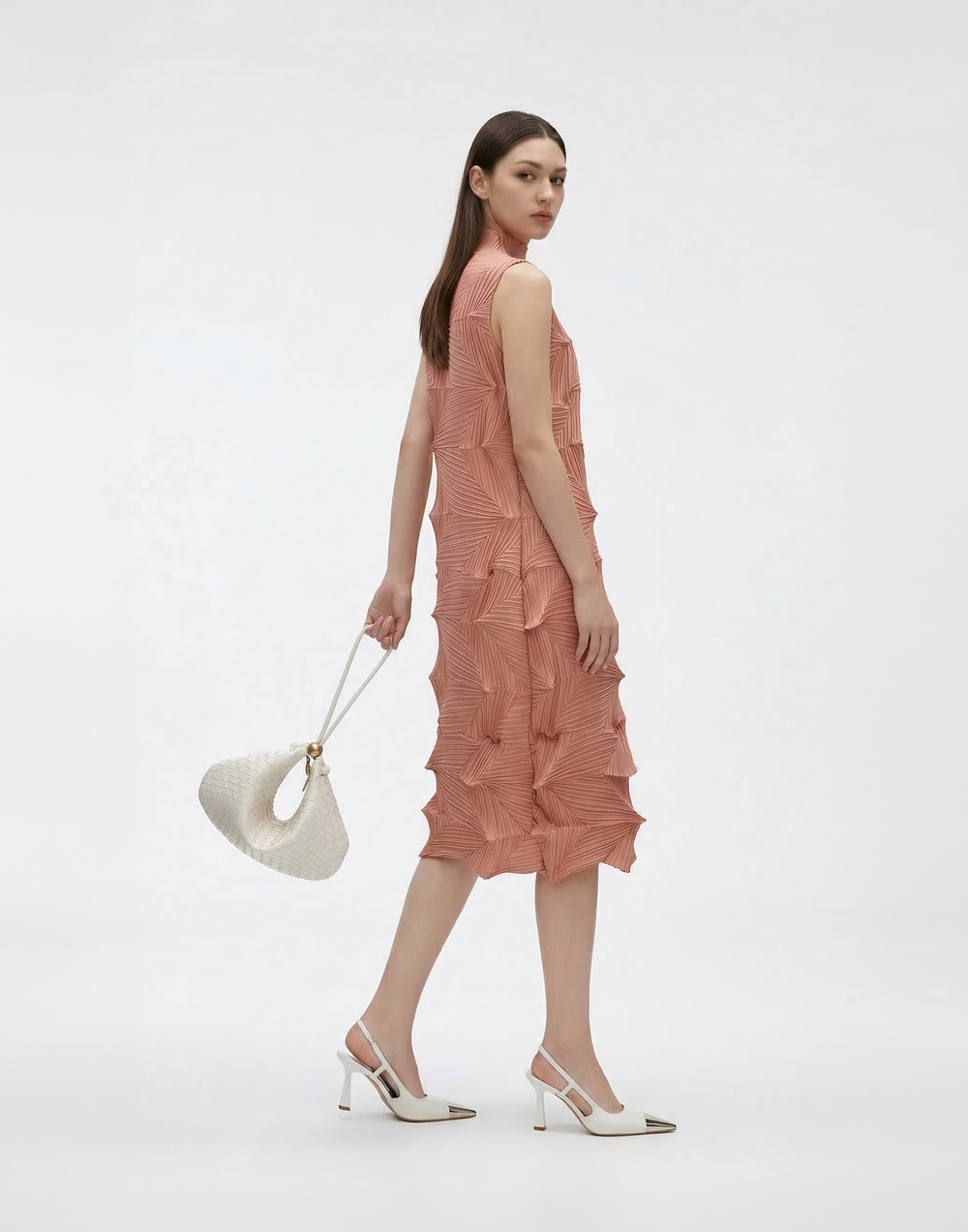 Wrinkle-Free & Cooling Free Size Diva Dress