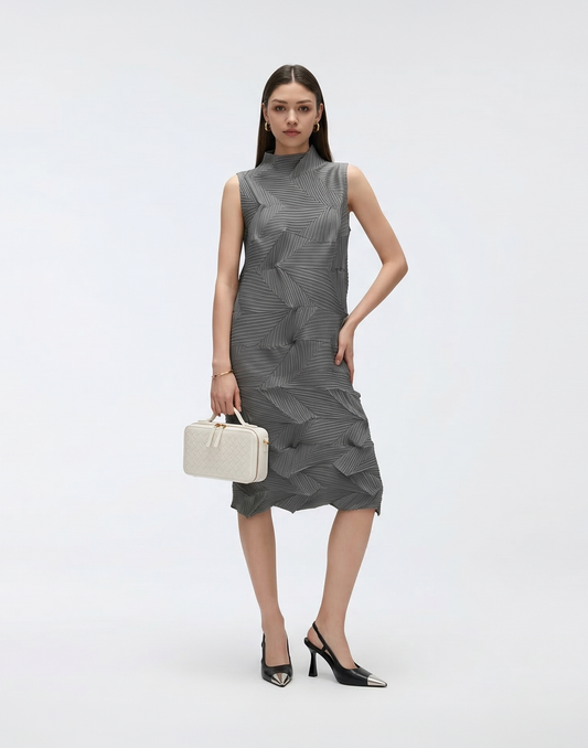 Wrinkle-Free & Cooling Free Size Diva Dress