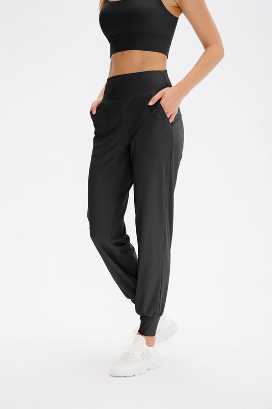 Buy 1, Get 1 Free - Cooling & Buttery Soft Euphoria Joggers With Tummy Tucking Waistband & Leg Cuffs