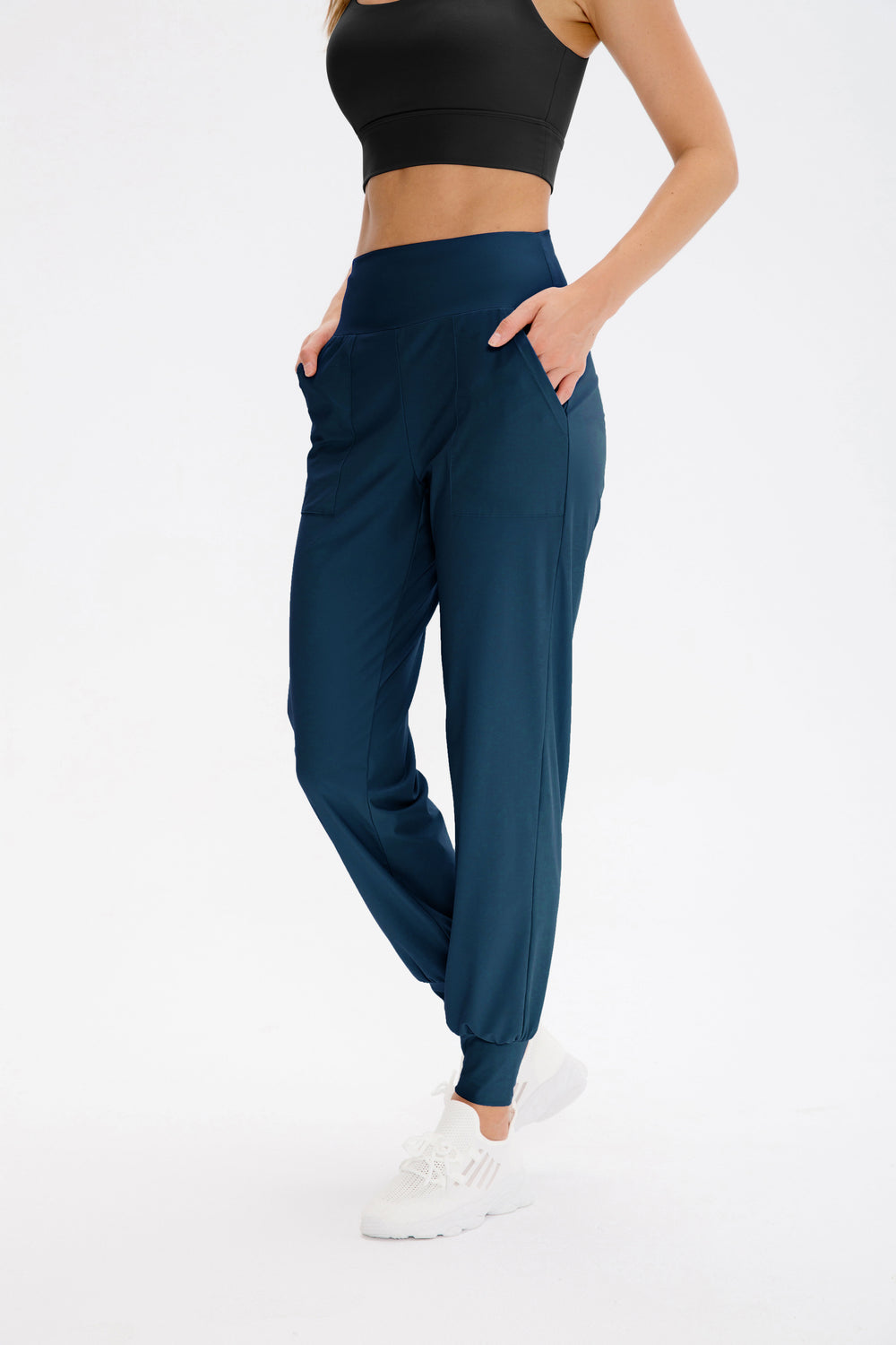 Buy 1, Get 1 Free - Cooling & Buttery Soft Euphoria Joggers With Tummy Tucking Waistband & Leg Cuffs