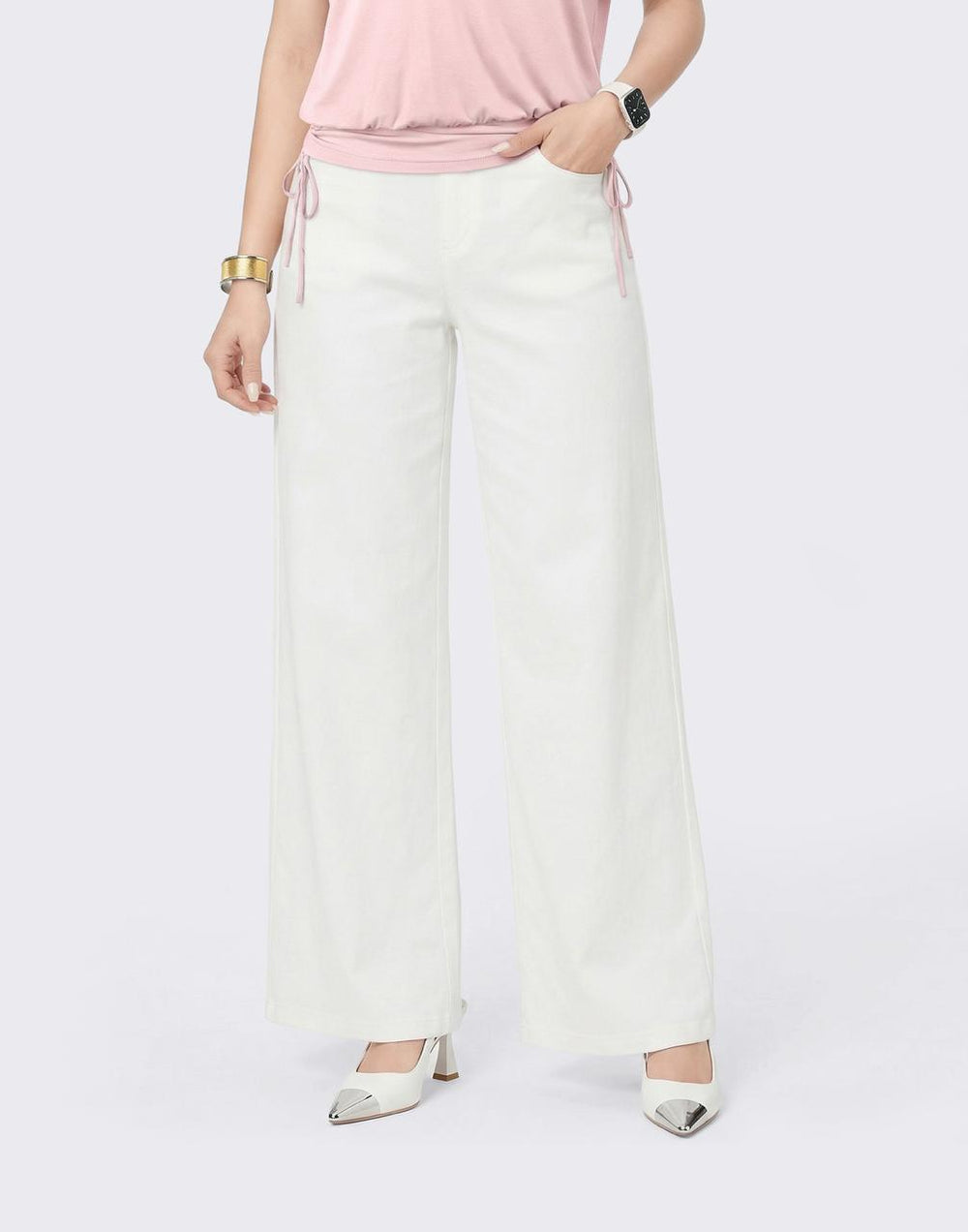 Cooling & Buttery Soft With Tummy Control Bootcut Sculpt Jeans With Pockets