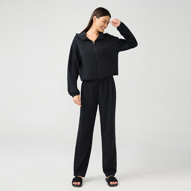 High-Waisted Buttery Soft Wrinkle-Free Contentment Adjustable Waist Pants With Pockets (Unisex) - For 18℃ and above