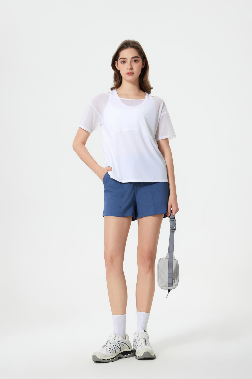 Buy 1, Get 1 Free - Cooling, Quick Drying Growth Shorts With Elastic Waistband & Pockets