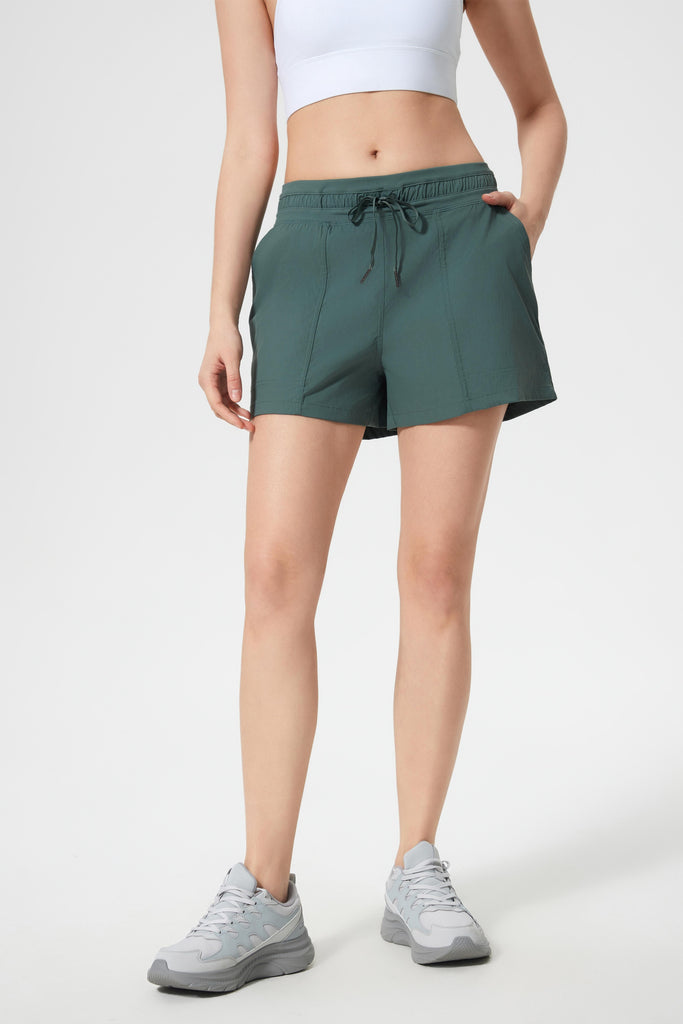 Buy 1, Get 1 Free - Cooling, Quick Drying Growth Shorts With Elastic Waistband & Pockets