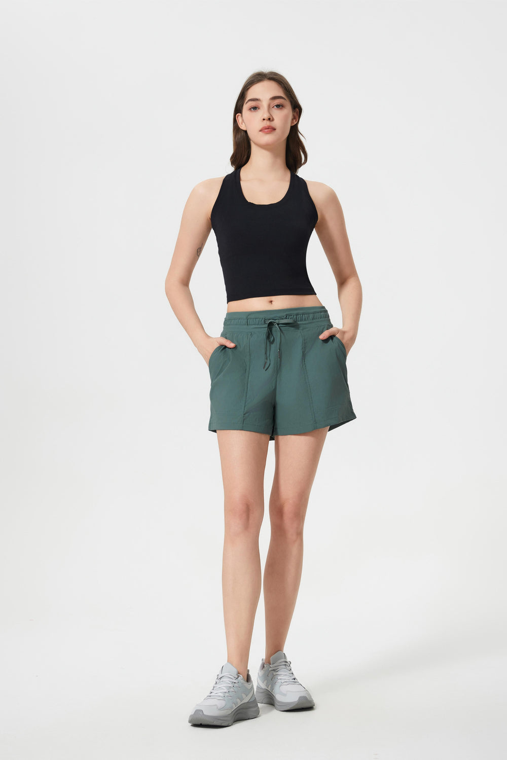 Buy 1, Get 1 Free - Cooling, Quick Drying Growth Shorts With Elastic Waistband & Pockets