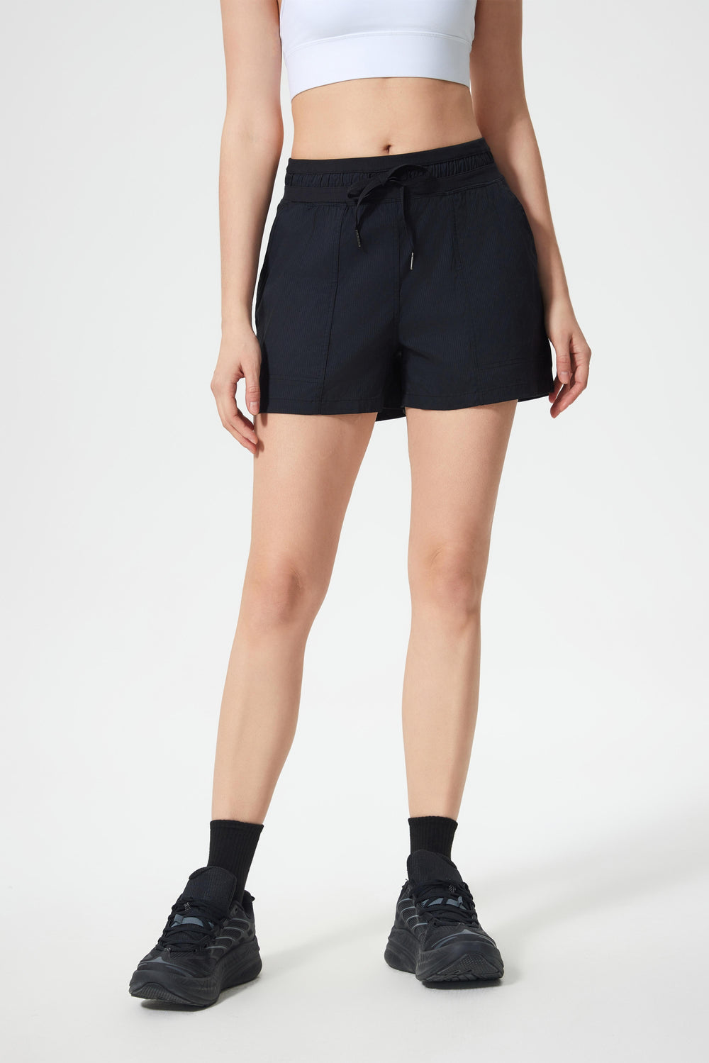 Buy 1, Get 1 Free - Cooling, Quick Drying Growth Shorts With Elastic Waistband & Pockets