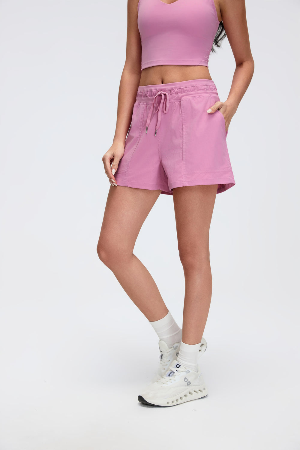 Buy 1, Get 1 Free - Cooling, Quick Drying Growth Shorts With Elastic Waistband & Pockets