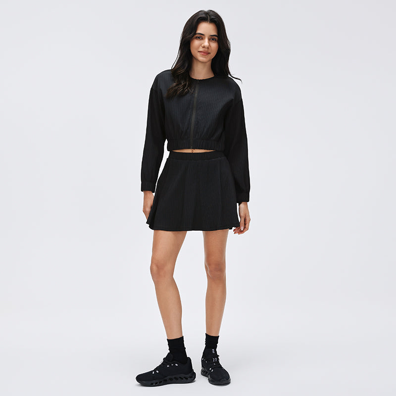 Buy 1, Get 1 Free - Cooling, Breathable & Stretchable Waistband Victory Skort With Inner Shorts & Pockets