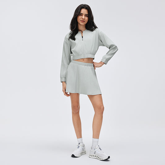 Buy 1, Get 1 Free - Cooling, Breathable & Stretchable Waistband Victory Skort With Inner Shorts & Pockets