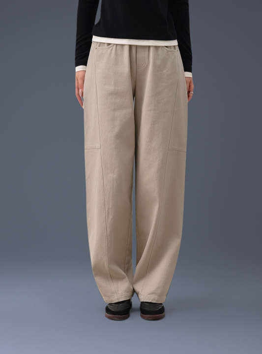 Buttery Soft Halo Jeans With Elastic Waistband & Deep Pockets