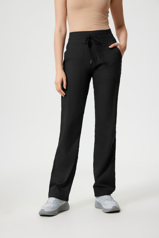 Buttery Soft & Stretchy Flow Pants With Adjustable Hems