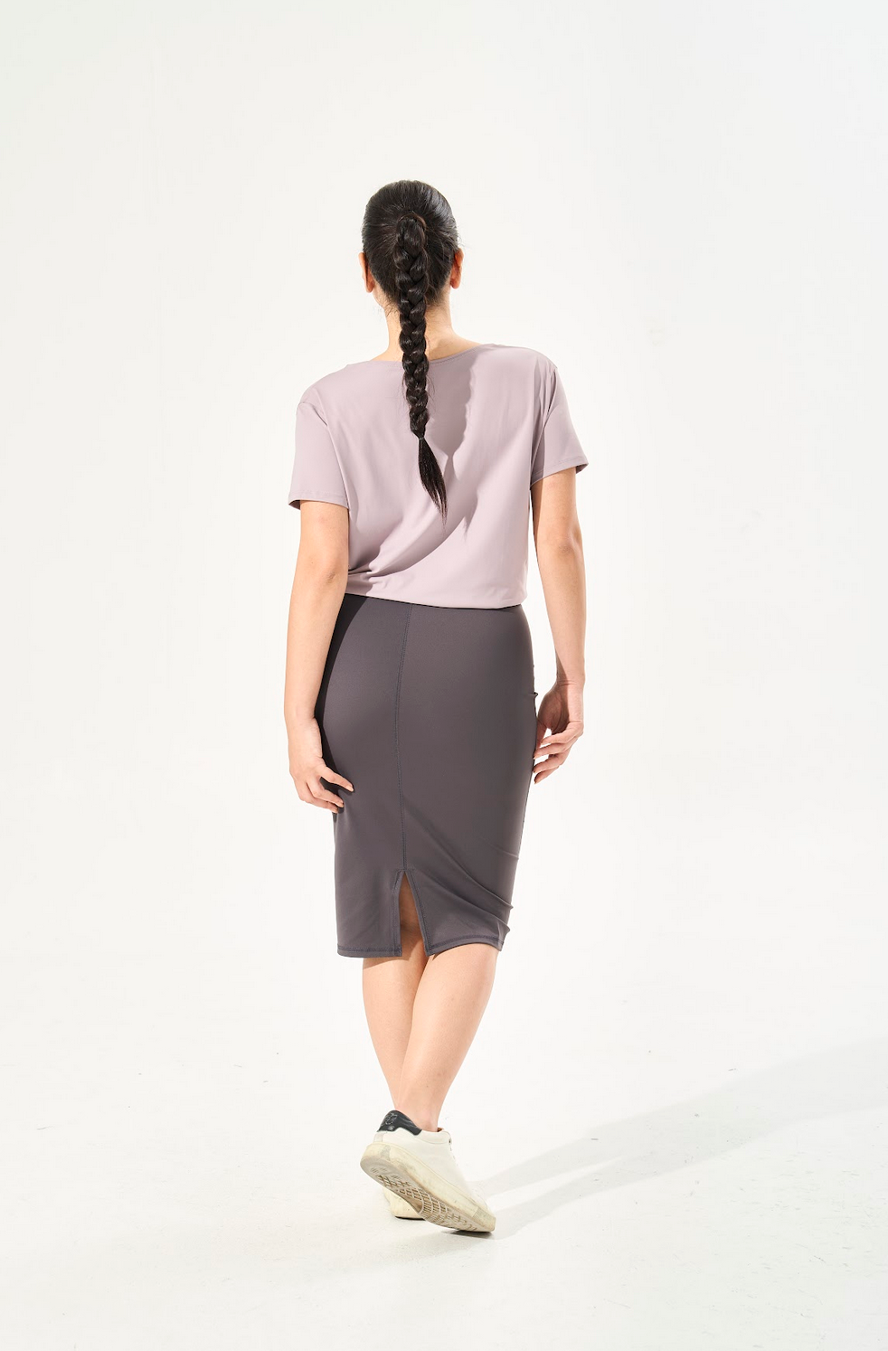 Cooling Buttery Soft Stretchable Wellbeing Pencil Work Skirt