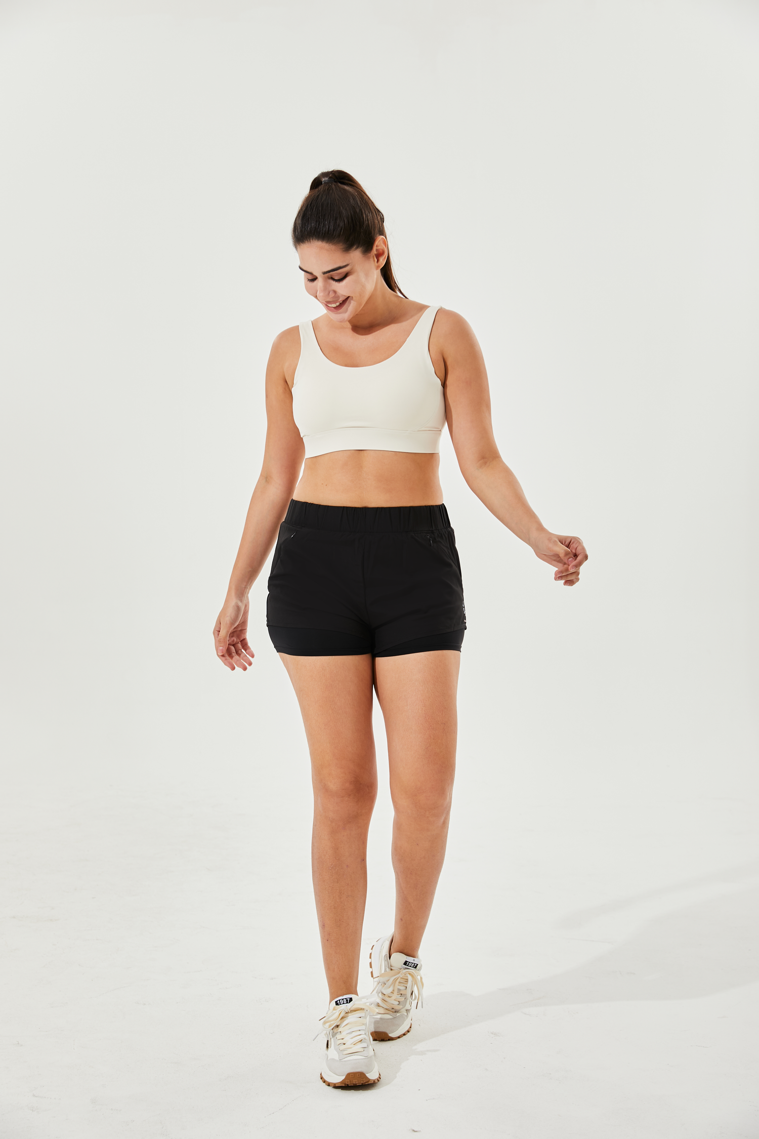 Cooling & Buttery Soft Aspire Shorts With Inner Tights