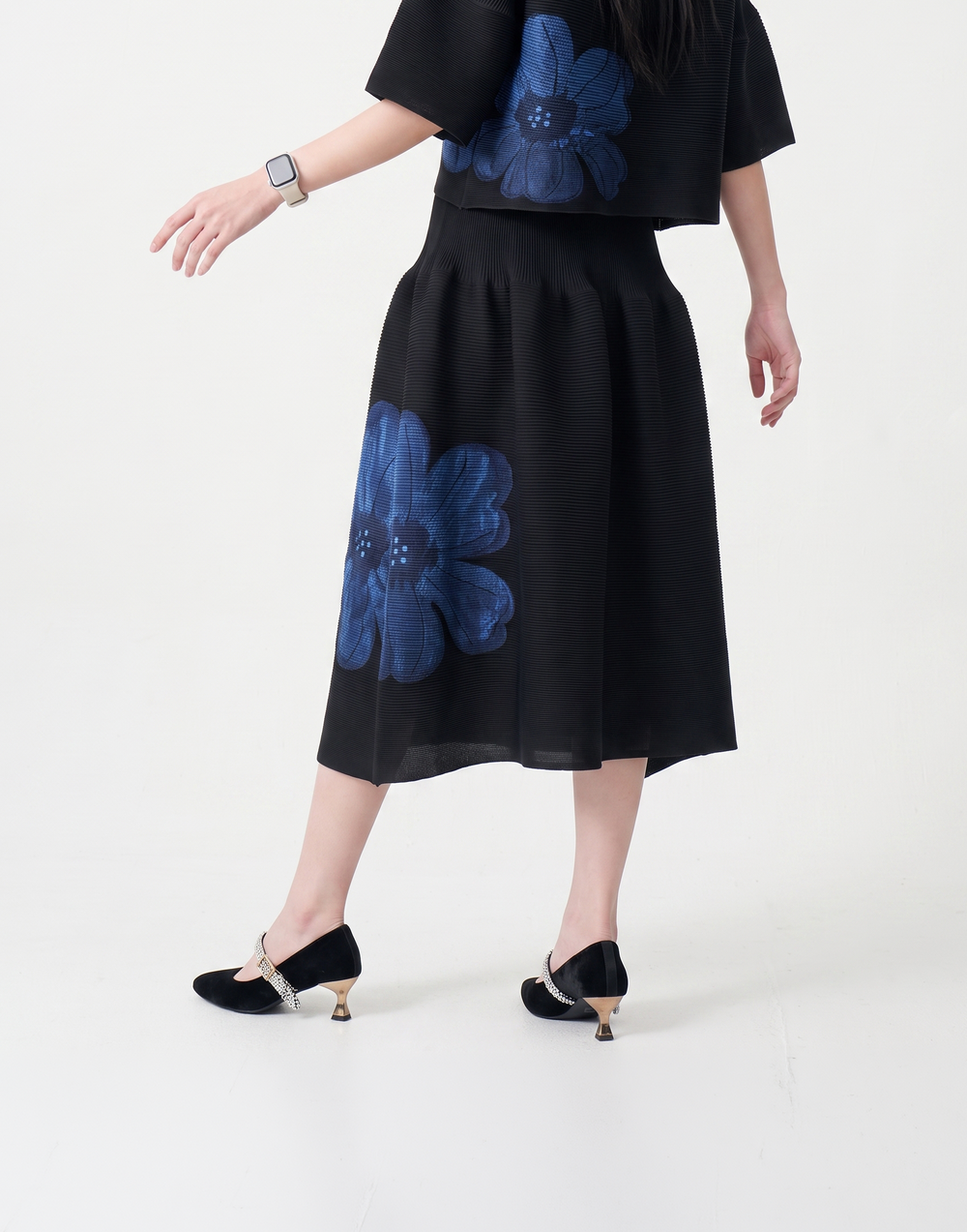 Wrinkle-Free, Cooling & Breathable Free Size With Tummy Tucking Peony Shorts With Pockets