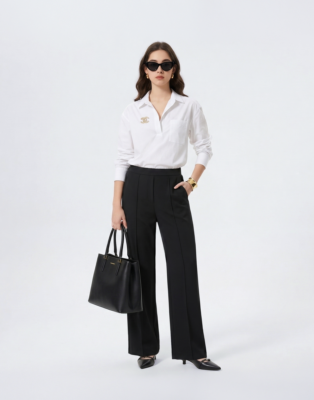 Buttery Soft, Wrinkle-Free With Tummy Control Street Trousers