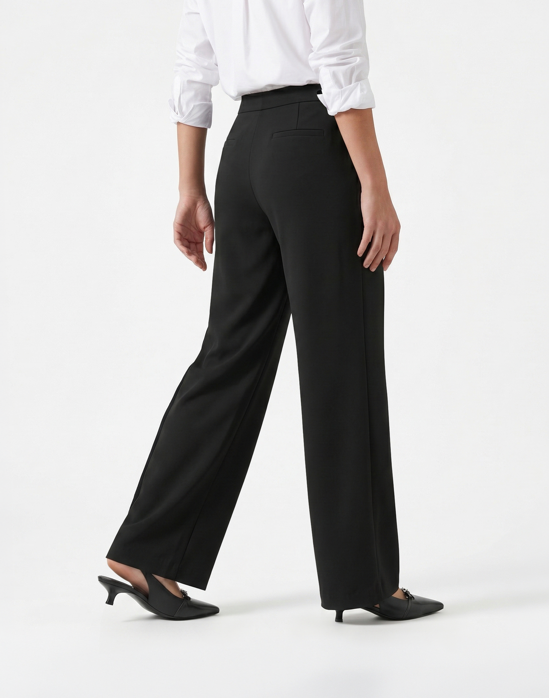 Buttery Soft, Wrinkle-Free With Tummy Control Street Trousers