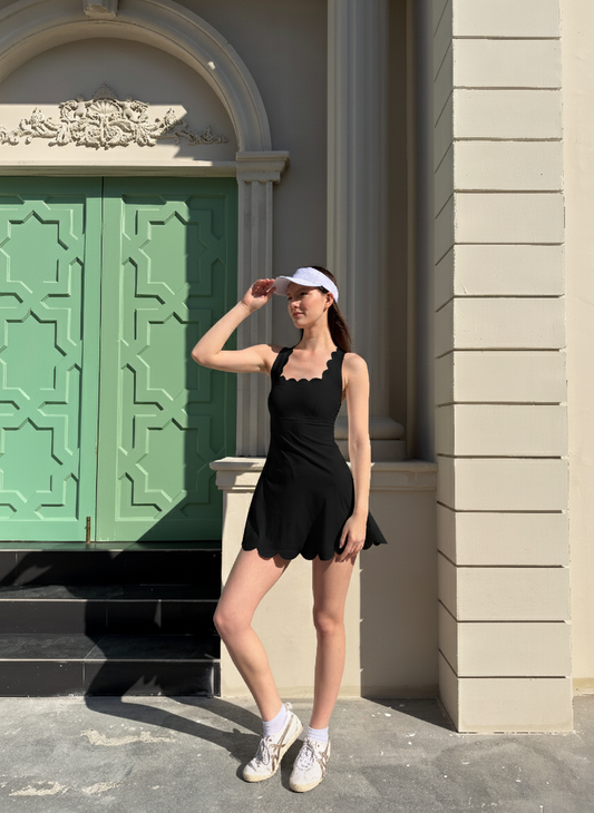 Cooling & Sweat-Wicking Socialite Dress With Inner Tights