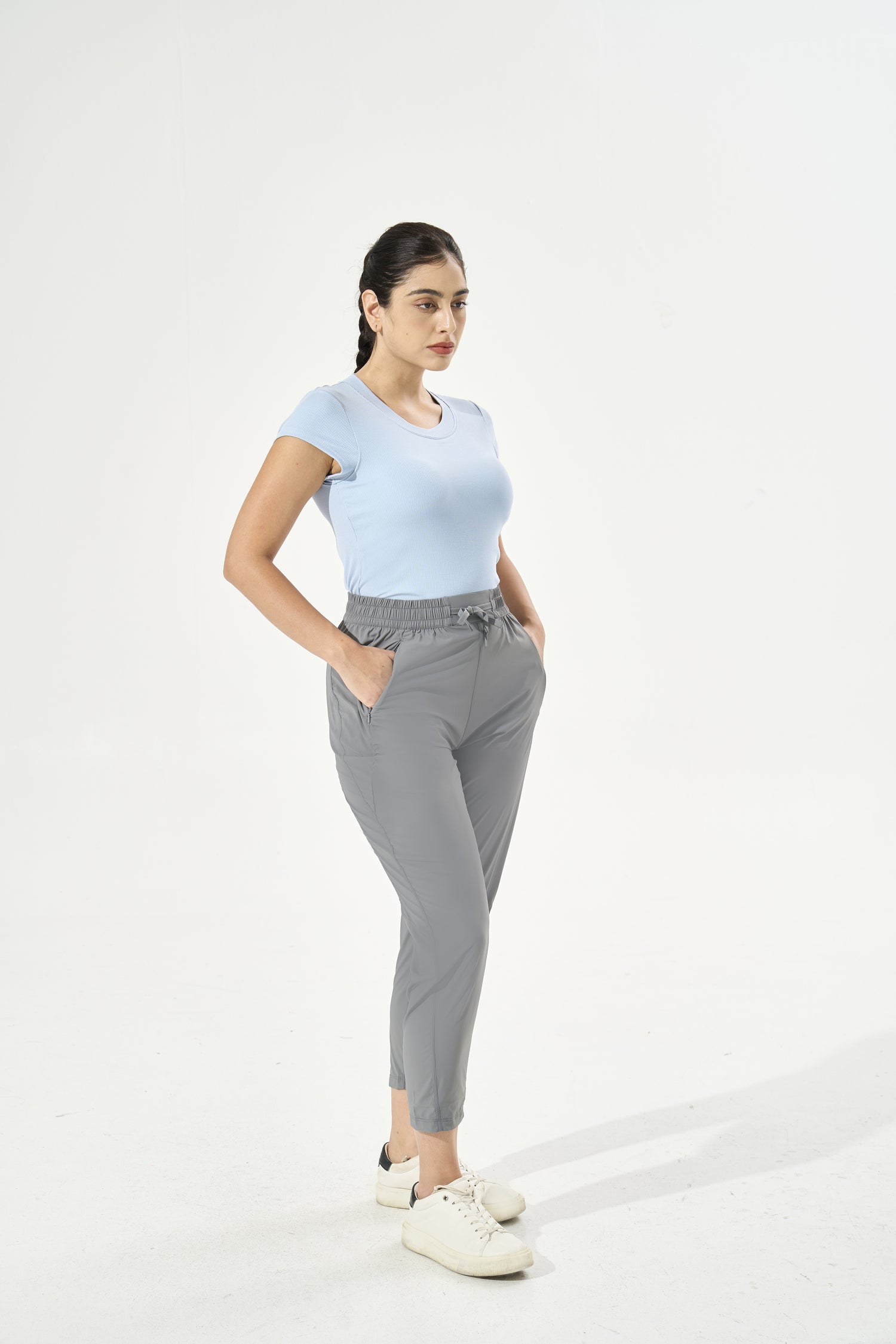 Cooling & Silky Summer Pants With Zipped Pockets