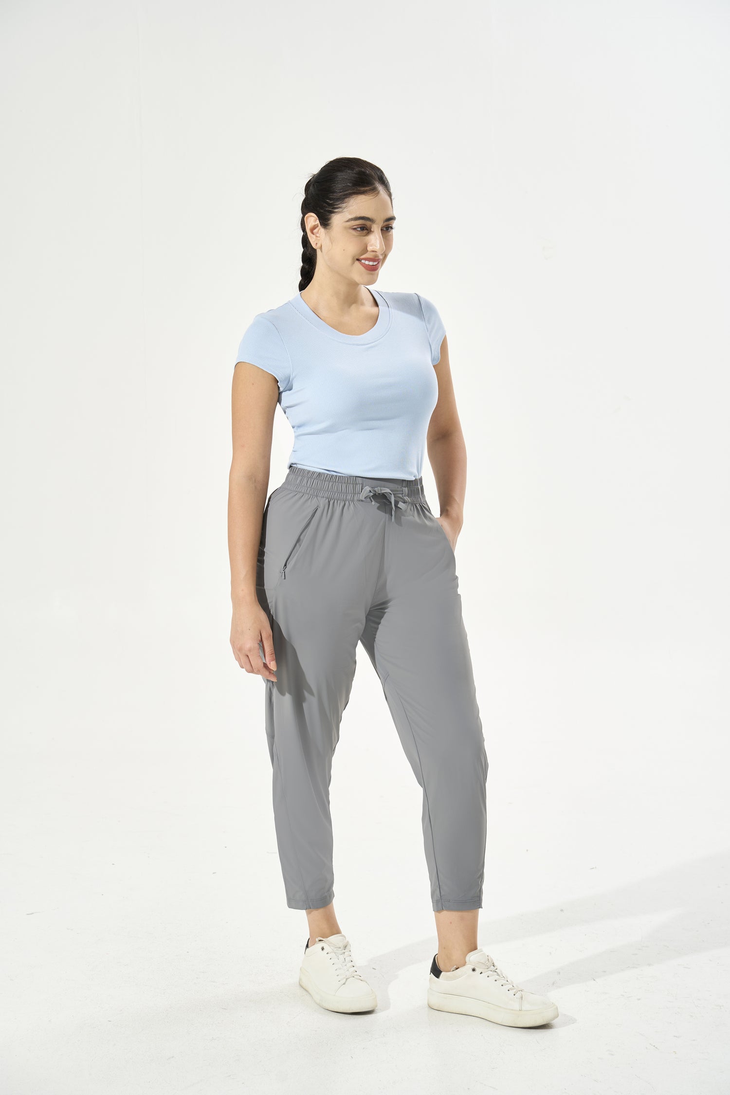 Cooling & Silky Summer Pants With Zipped Pockets