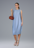 Cooling, Breathable Wrinkle-Free Swirl Dress