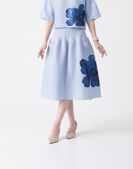 Wrinkle-Free, Cooling & Breathable Free Size With Tummy Tucking Peony Shorts With Pockets