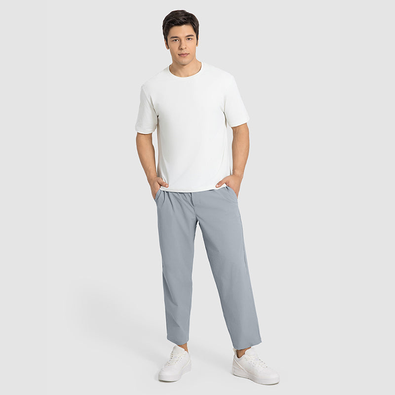 Buy 1, Get 1 Free - Wrinkle-Free & Stretchy Prime Travel Pants With Stretchy Waistband & Pockets